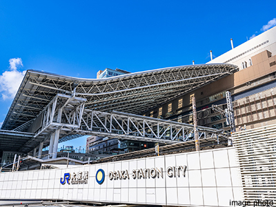 JR大阪駅|四条烏丸クロスマーク